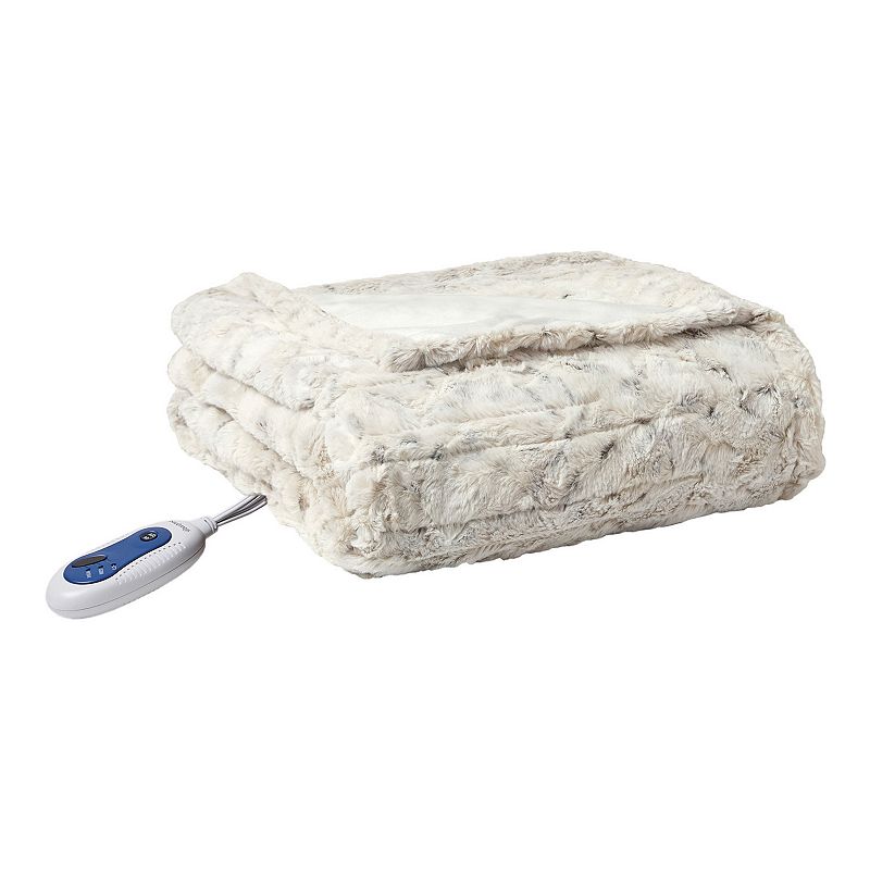 73852944 Beautyrest Marselle Oversized Faux Fur Electric He sku 73852944