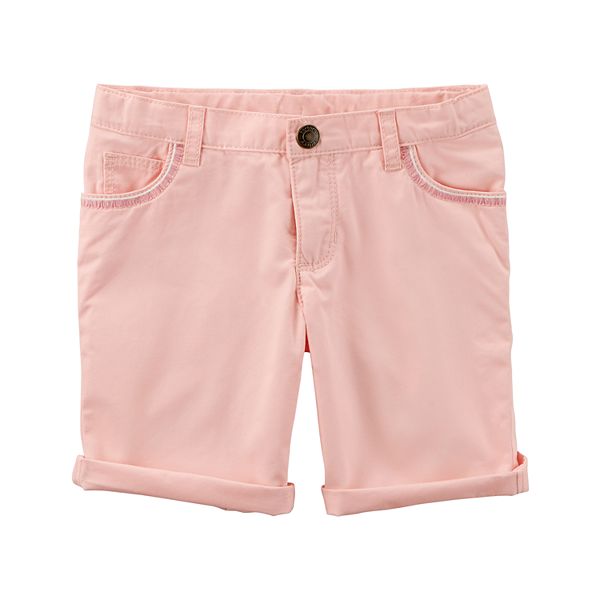 Girls 48 Carter's Rolled Cuff Shorts