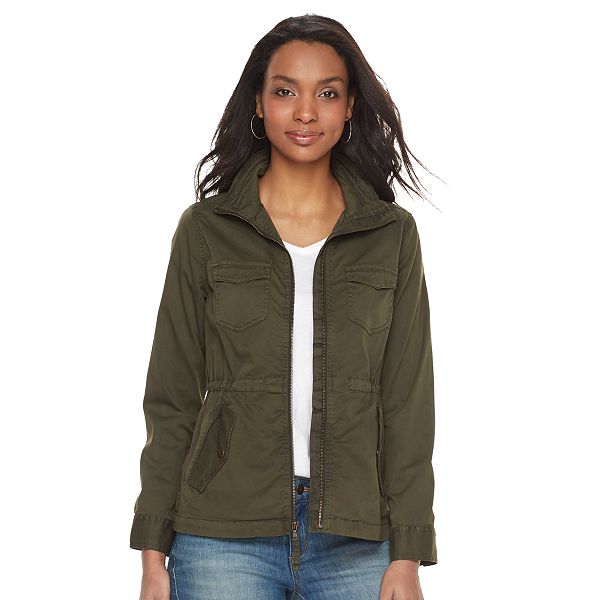 Petite 2025 olive jacket