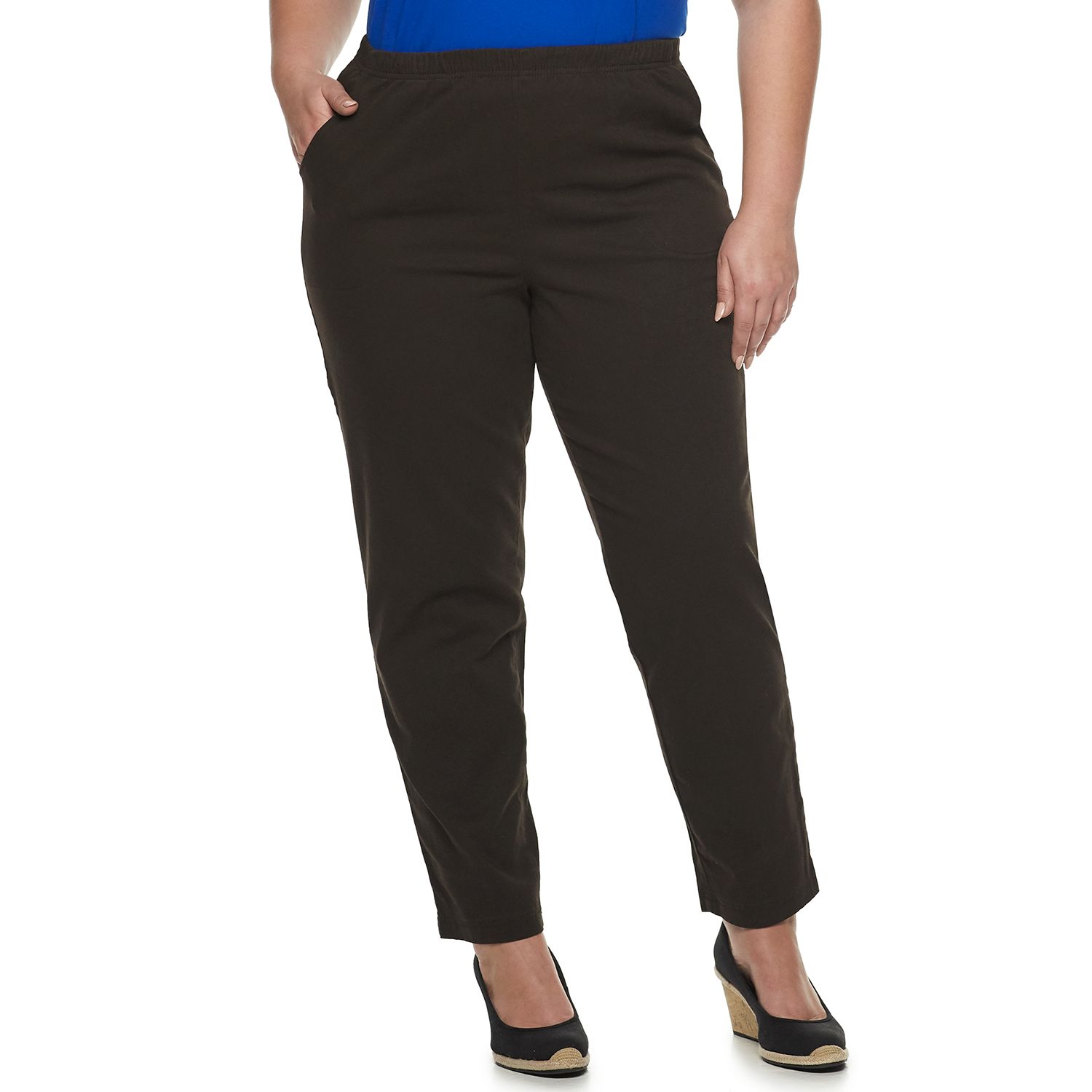 croft and barrow womens plus size pants