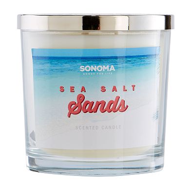 Sonoma Goods For Life® Sea Salt Sands 14-oz. Candle Jar 