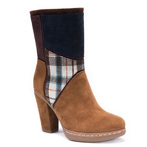 MUK LUKS Nola Women's Water-Resistant High-Heel Boots