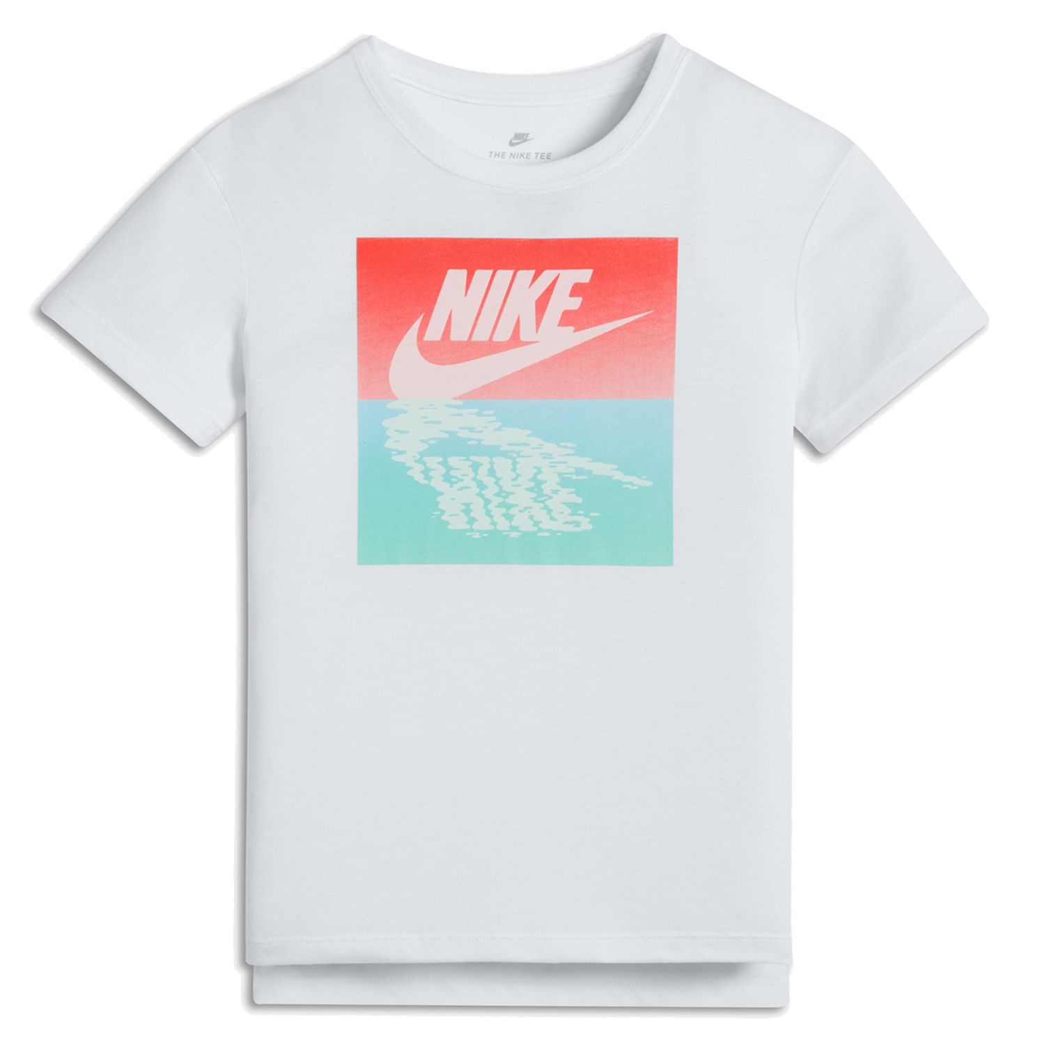 nike t shirt sunset