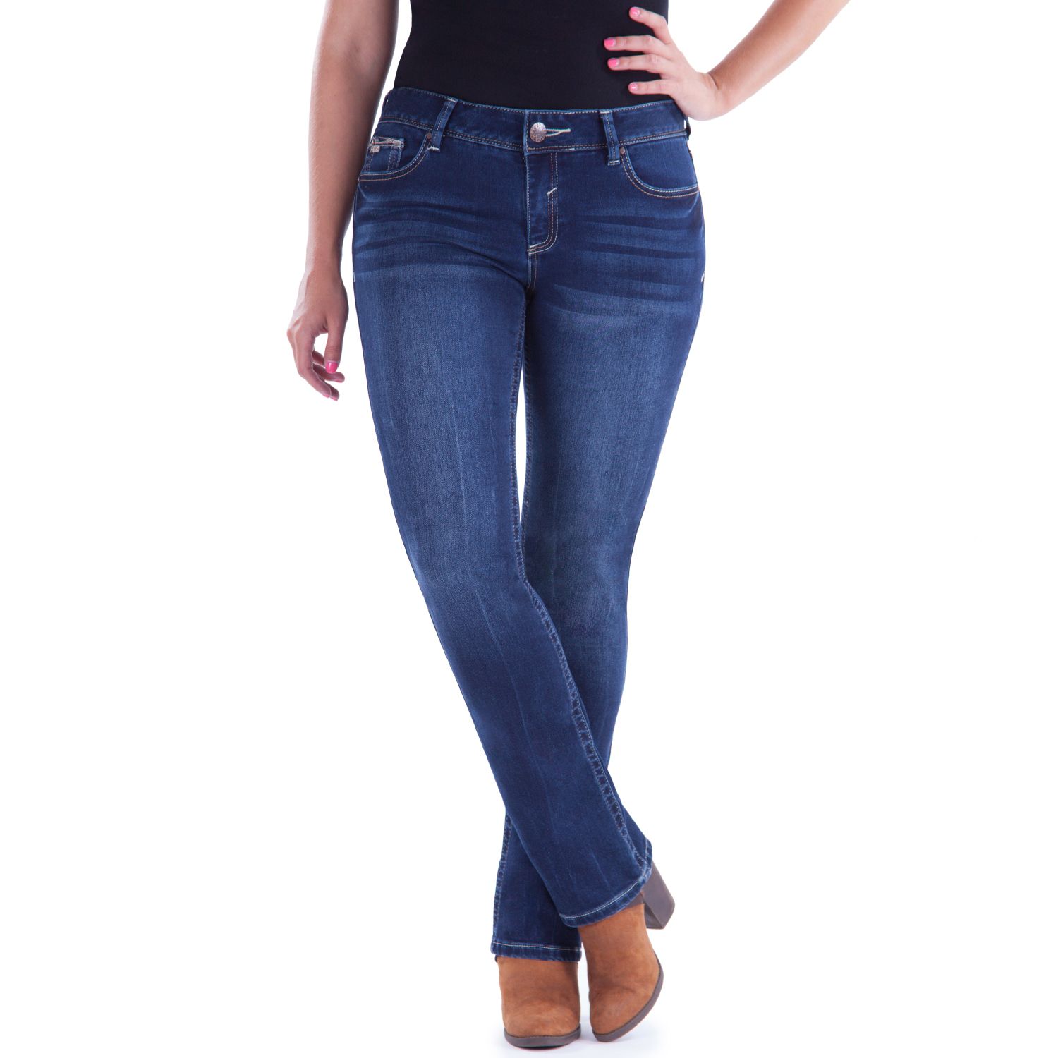 slim bootcut jeans for juniors