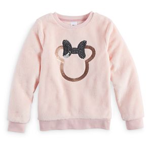 Disney's Minnie Mouse Girls 4-7  Minnie Sequins Graphic Pullover  by Jumping Beans®