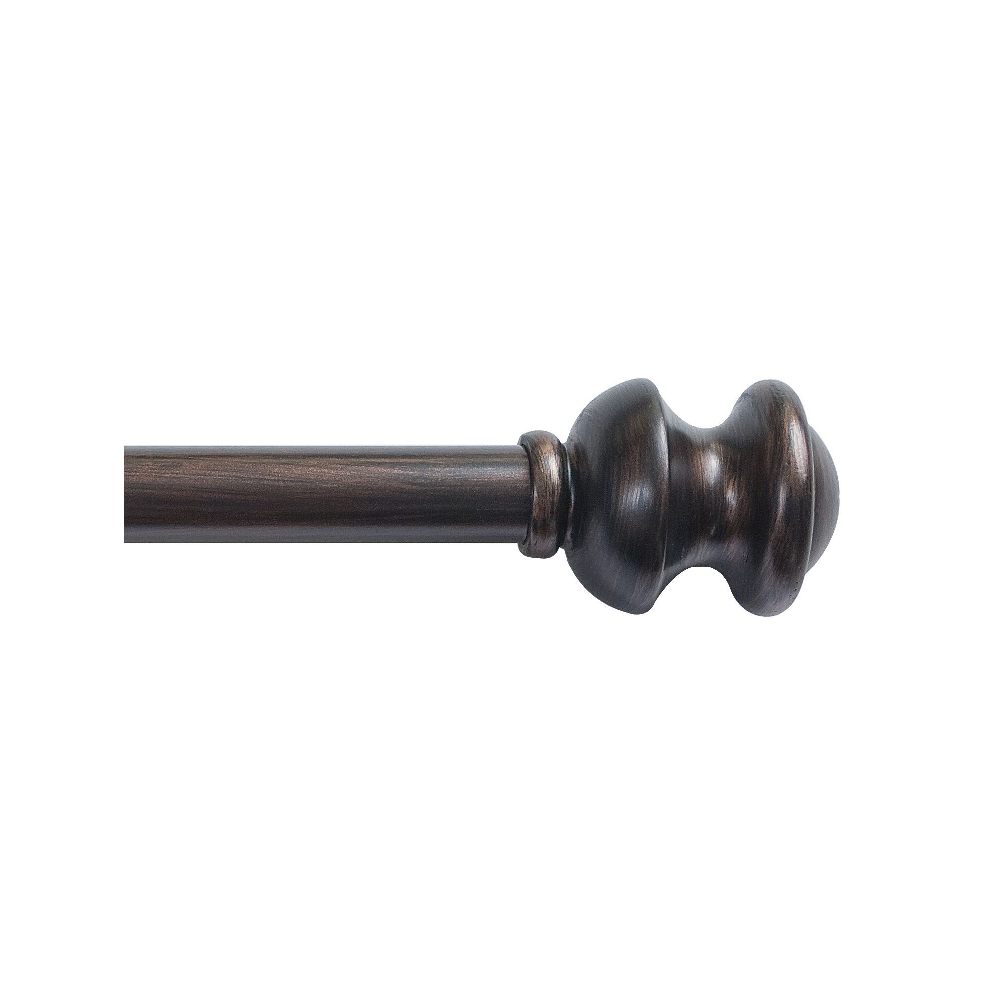 Kenney 5/8” Diameter Kendall Standard Decorative Adjustable Curtain Rod S