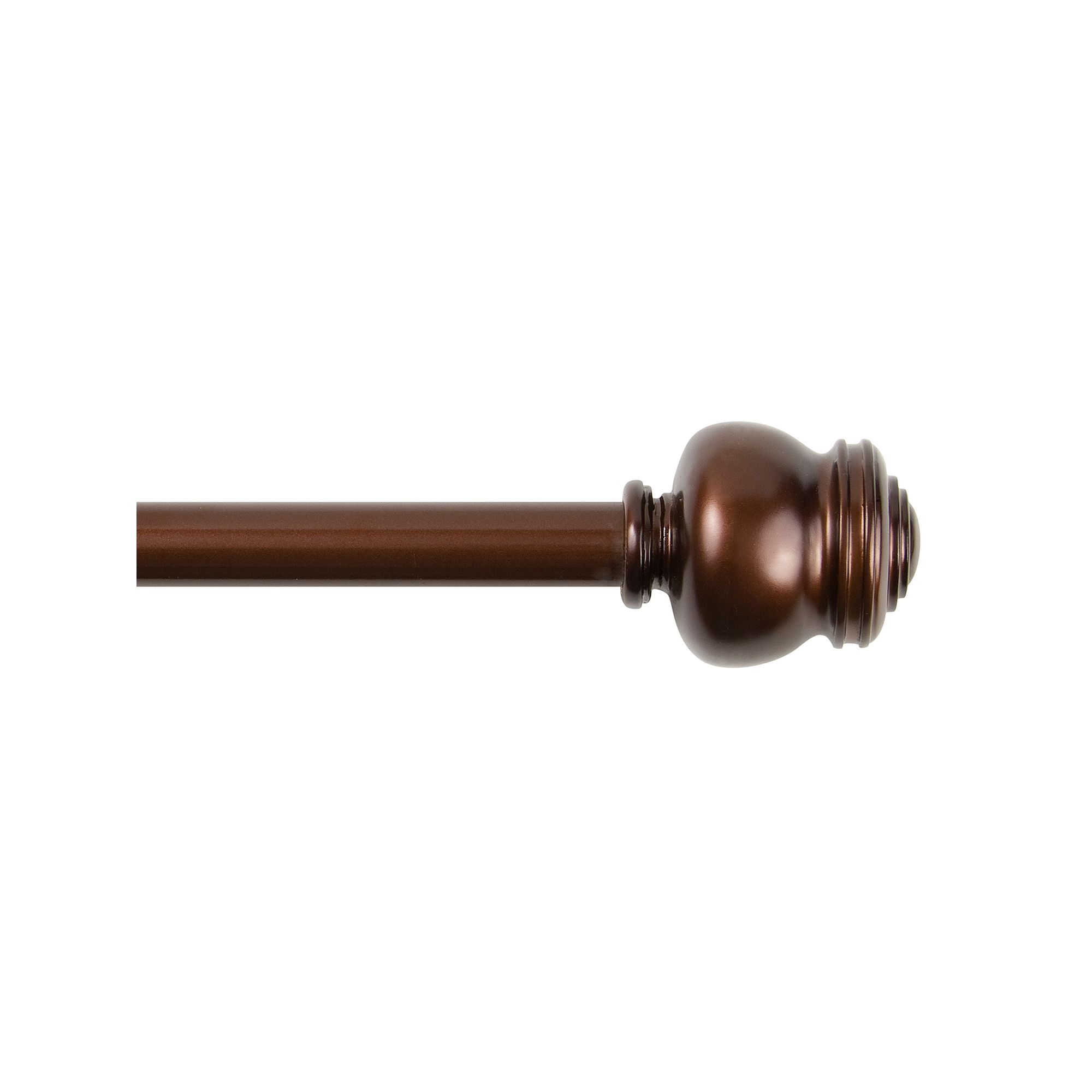 Kenney 5/8” Diameter Glendale Standard Decorative Adjustable Curtain Rod 