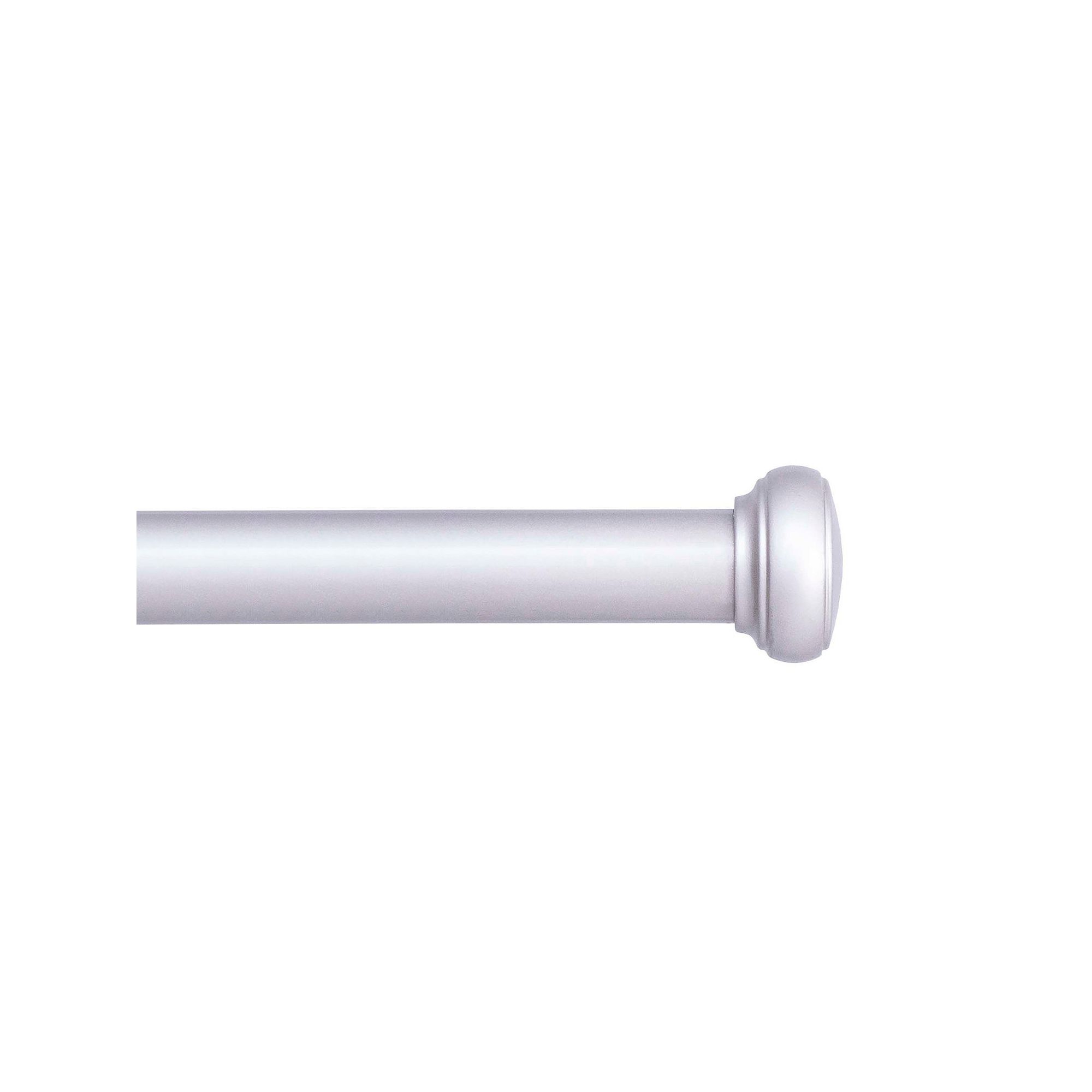 Kenney Weaver Rust-Resistant Indoor/Outdoor Cap End Adjustable Curtain Rod 
