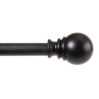 Kenney 1” Diameter Layla Value Decorative Adjustable Curtain Rod Set