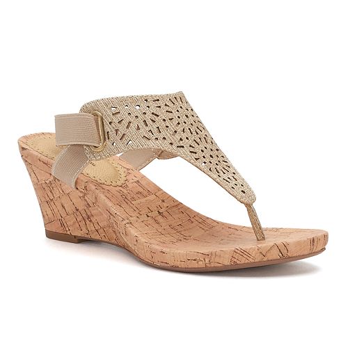 Croft & Barrow® Agnes Women's Wedge Sandals
