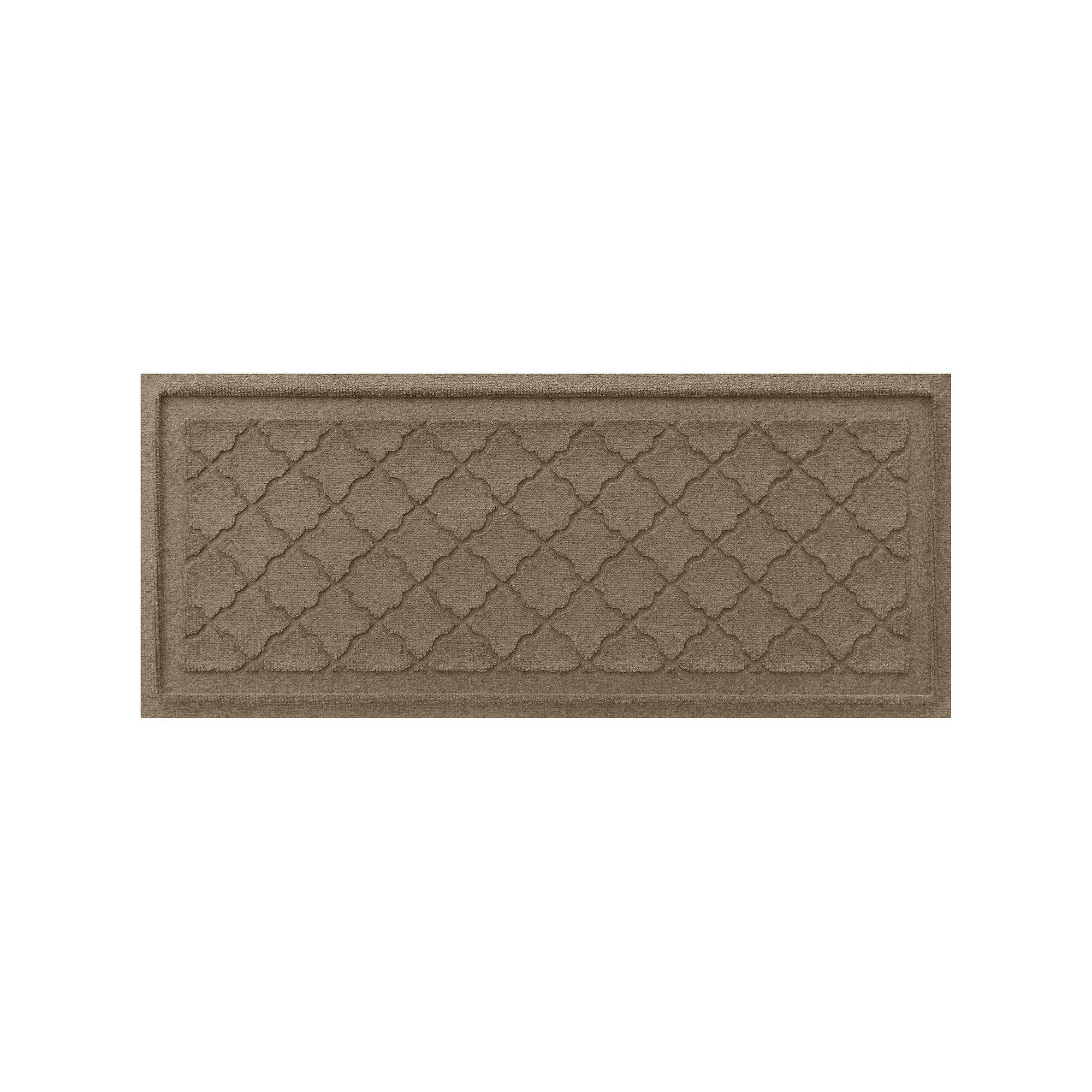 Waterhog Cordova Indoor Outdoor Boot Tray - 15 x 36, Camel