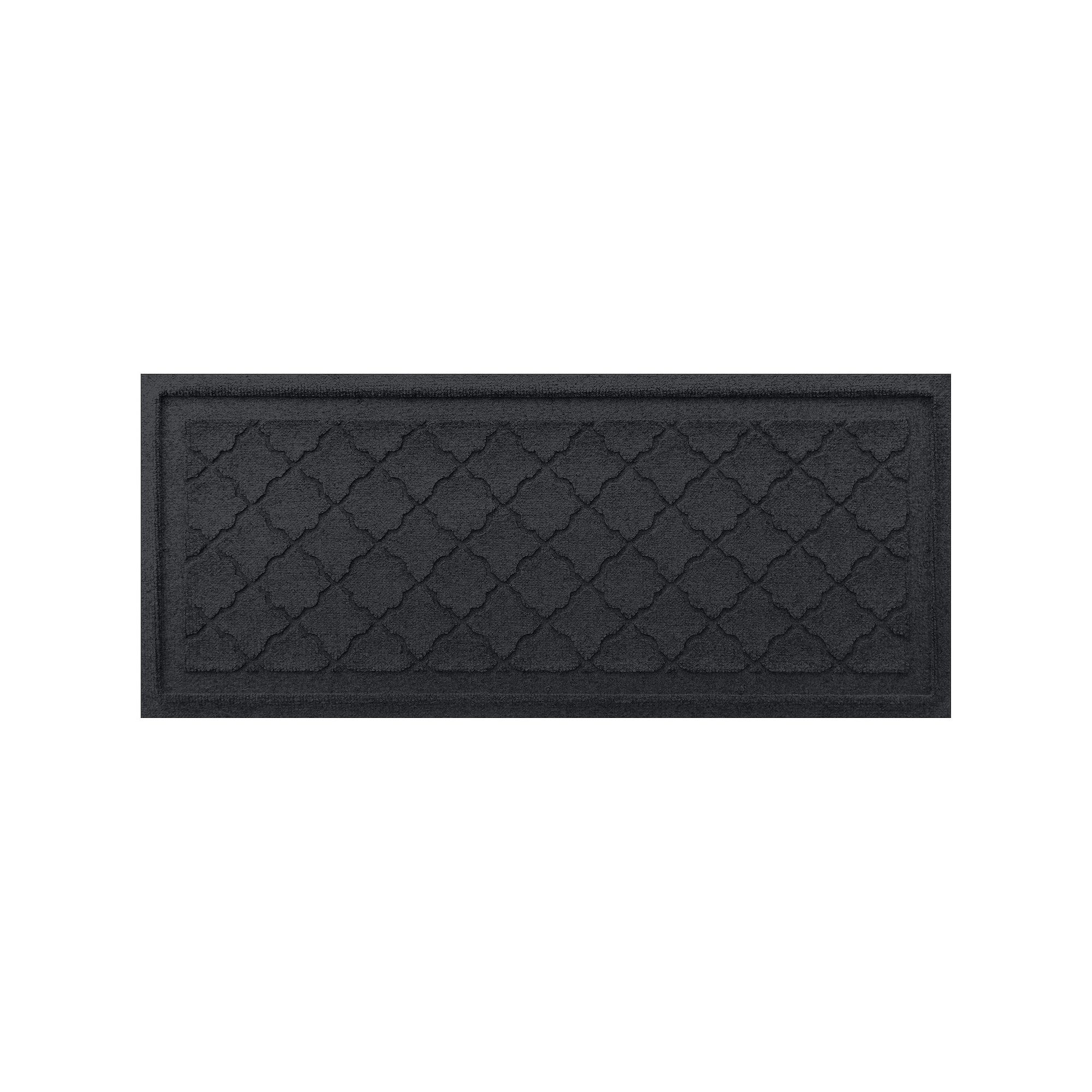 Waterhog Cordova Indoor Outdoor Boot Tray - 15 x 36, Grey