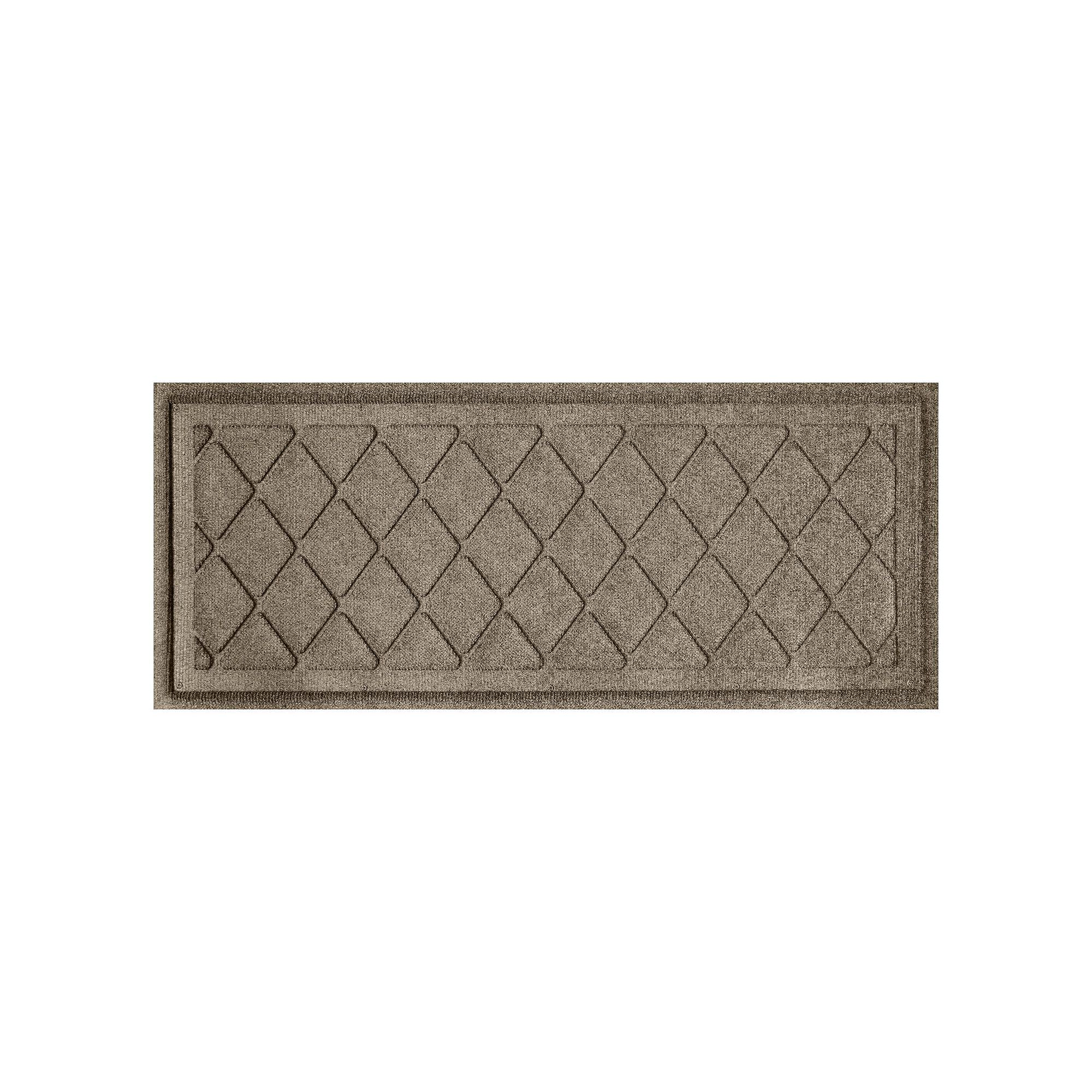 Waterhog Argyle Indoor Outdoor Boot Tray - 15 x 36, Camel