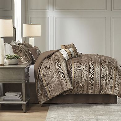 Madison Park 7-piece Venetian Jacquard Comforter Set