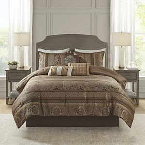 Madison Park Essentials Alexine Jacquard Complete Bedding Set