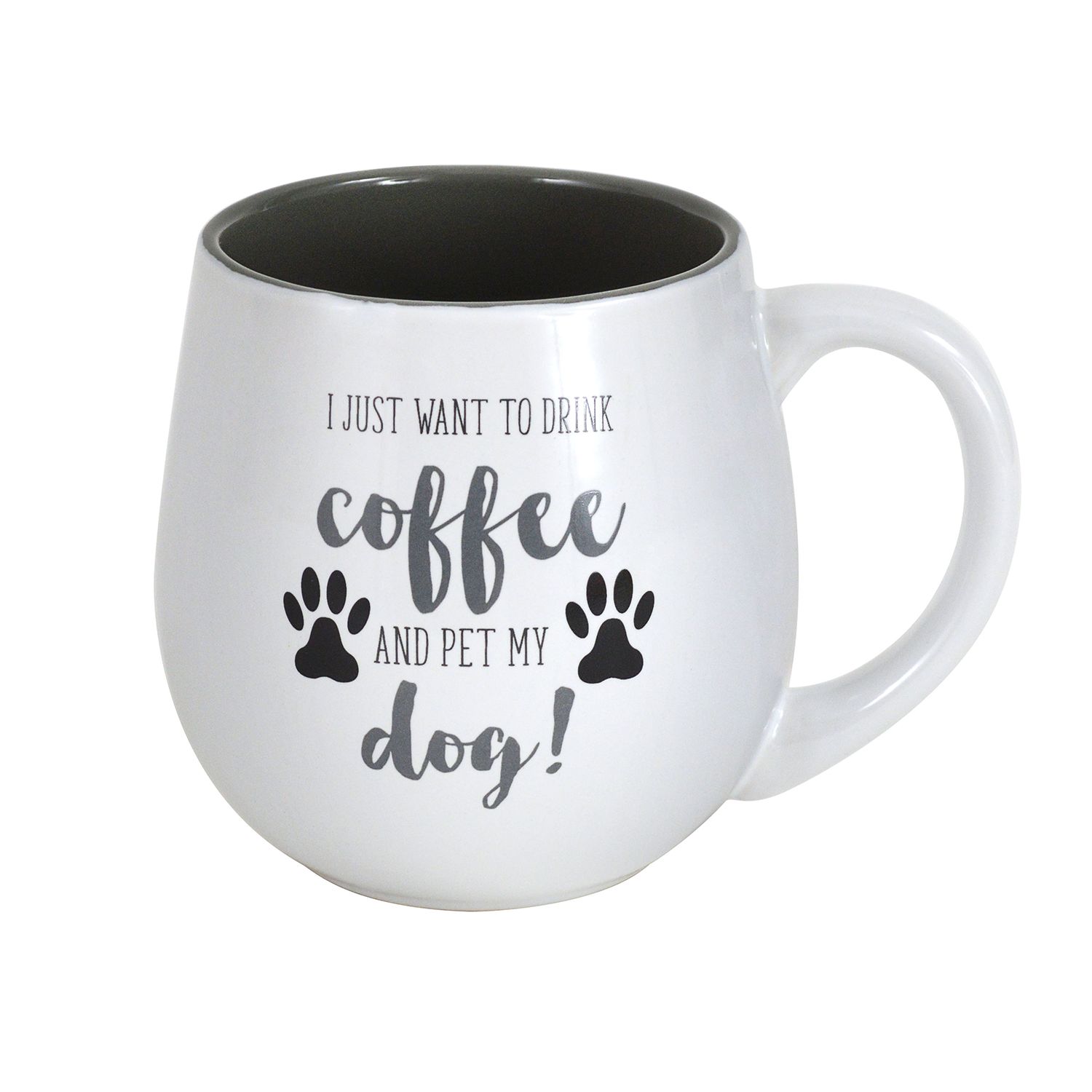 dog in mug