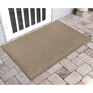 WaterGuard Chevron Indoor Outdoor Mat