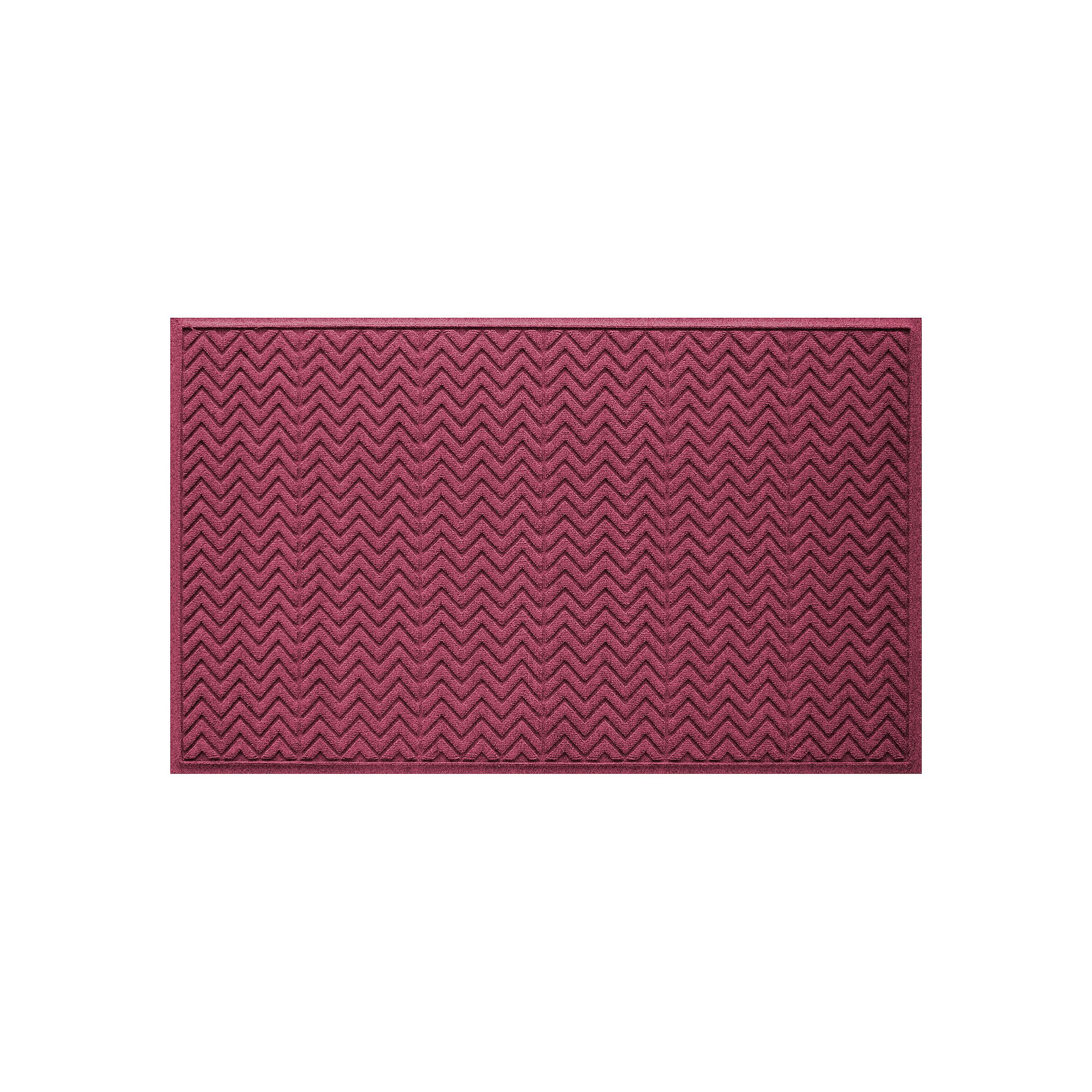 Waterhog Chevron Indoor Outdoor Mat, Red