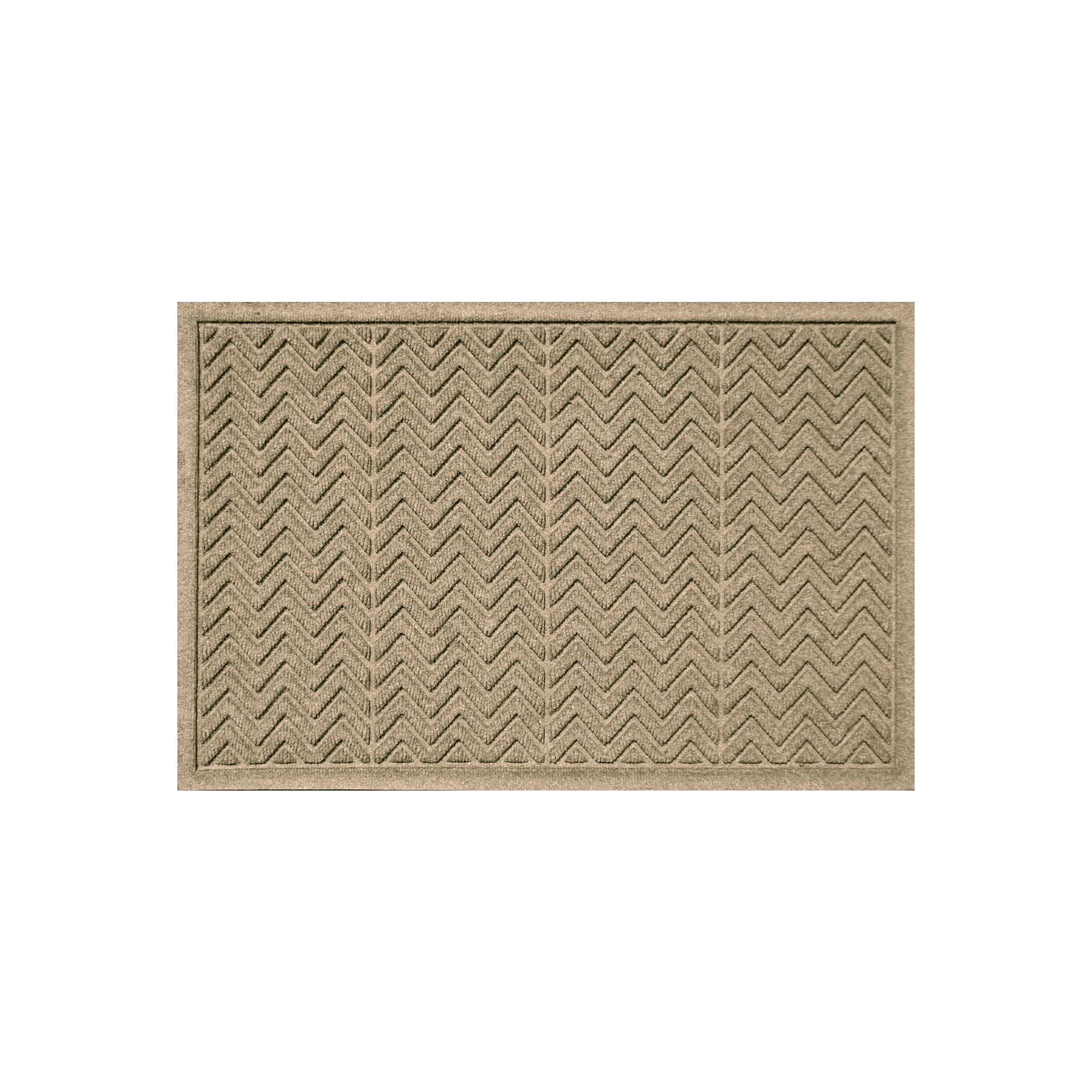 Waterhog Chevron Indoor Outdoor Mat, Camel