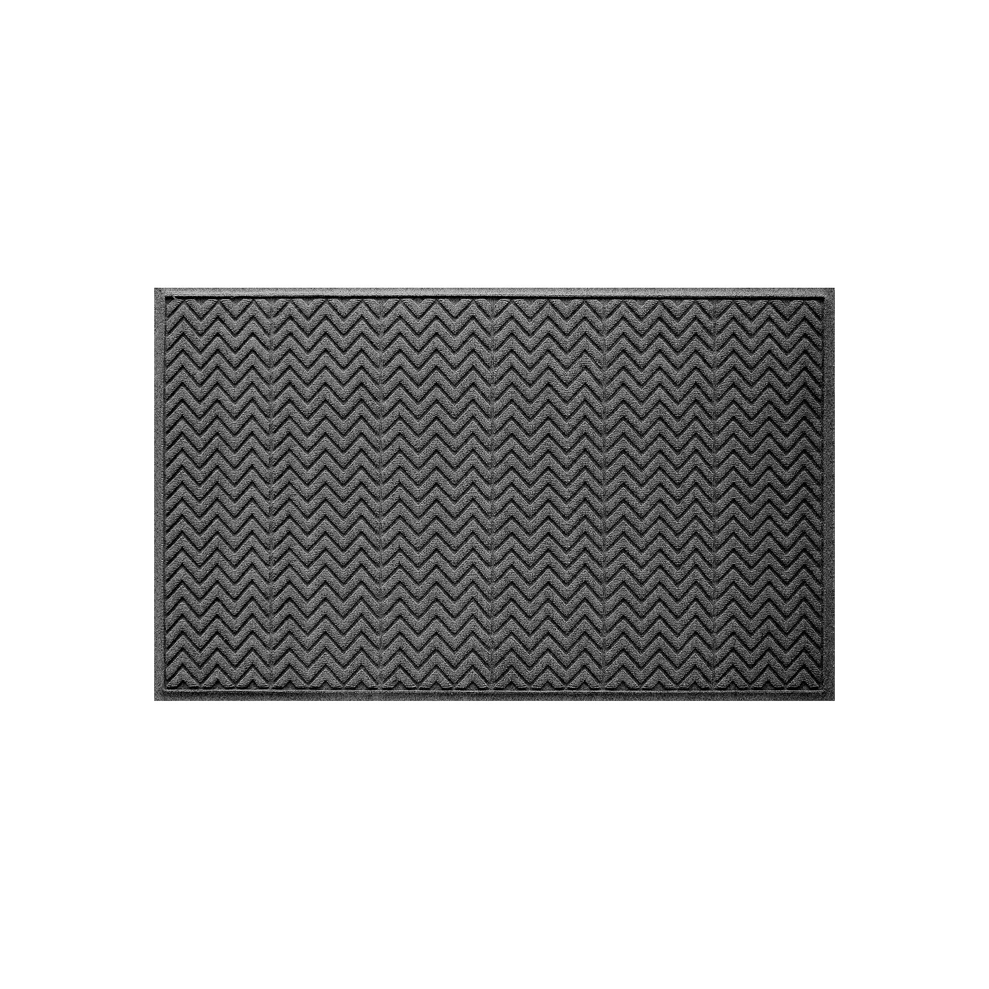 Waterhog Chevron Indoor Outdoor Mat, Grey