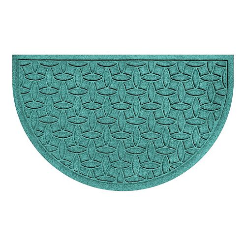 WaterGuard Ellipse Geometric Indoor Outdoor Mat 24'' x 39''