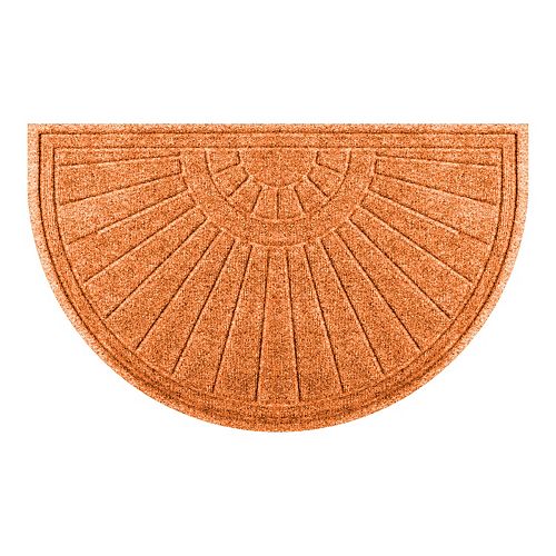 WaterGuard Sunburst Geometric Indoor Outdoor Mat 24'' x 39''