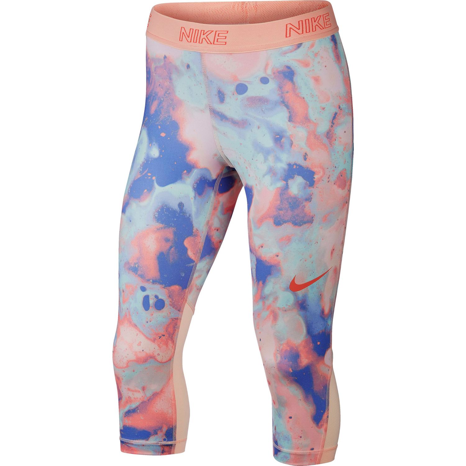 girls nike capri leggings