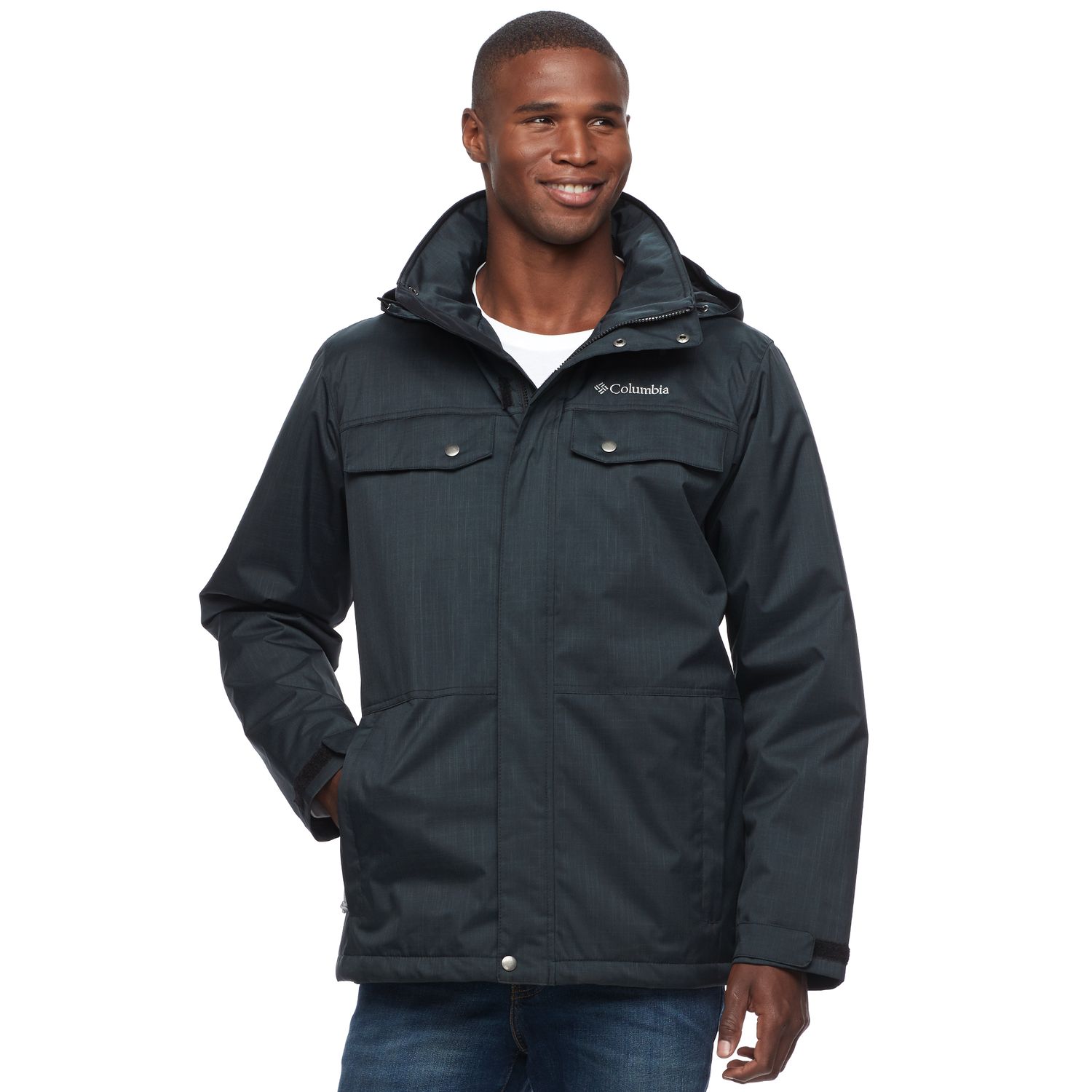 men's columbia eagle's call thermal coil insulated jacket