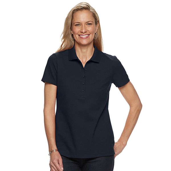 Womens polo hot sale shirts kohls