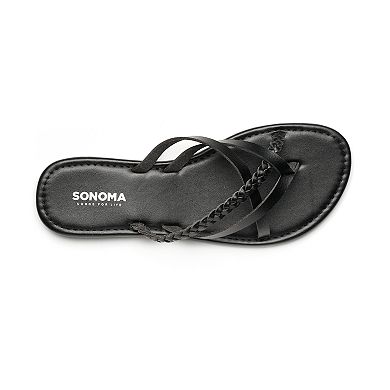 Women's Sonoma Goods For Life® Braided Multi Strap Sandals