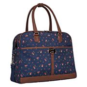 chaps saddle haven luggage navy floral