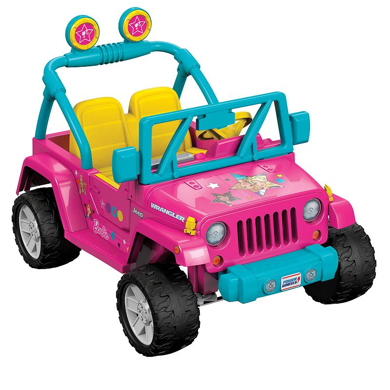 Fisher-Price Barbie Jeep Wrangler, Multicolor