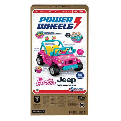 Fisher Price Barbie Jeep Wrangler