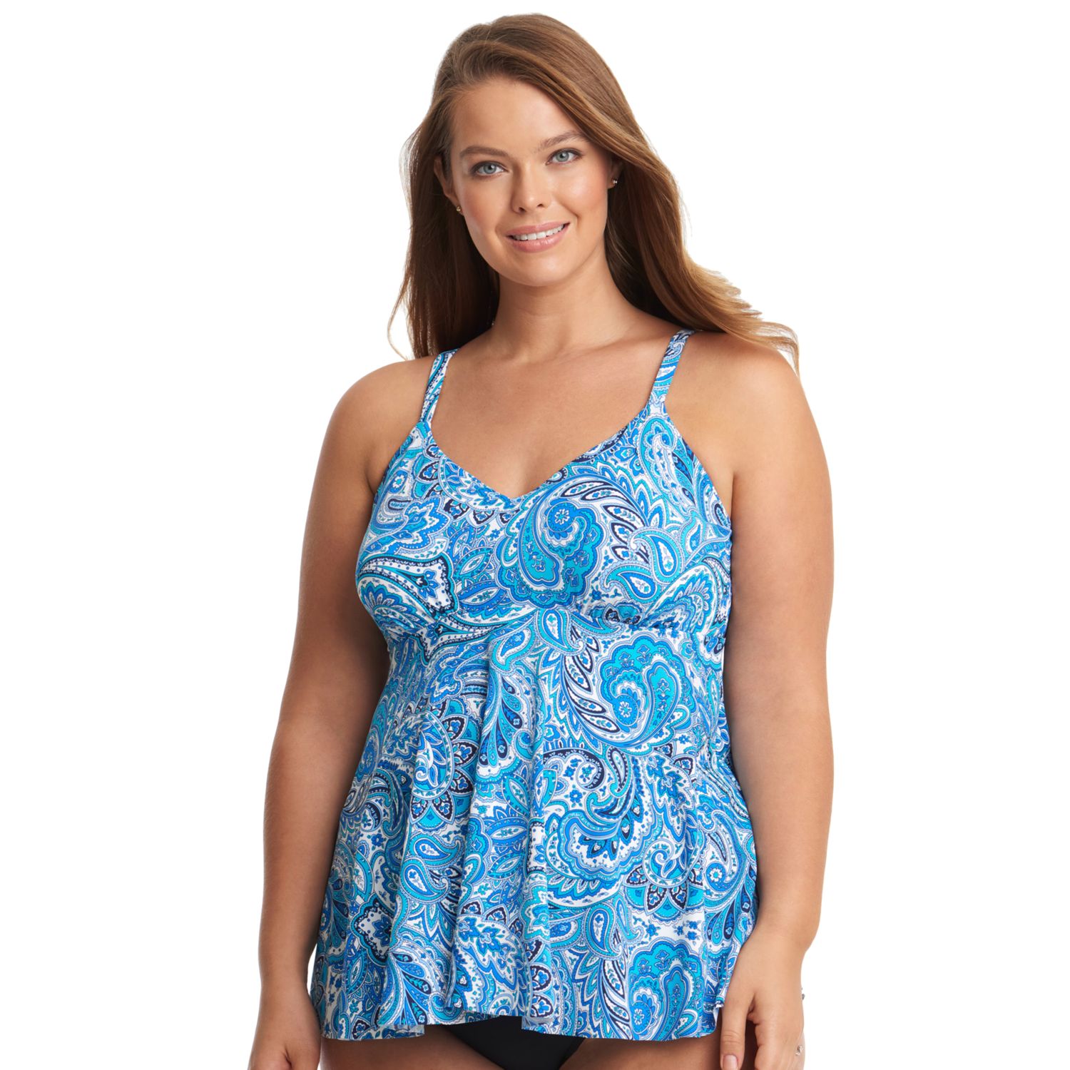 plus size swimsuits kohls