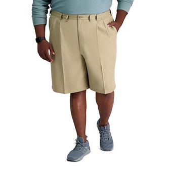 Big & Tall Haggar® Cool 18 PRO Classic-Fit Pleated Shorts