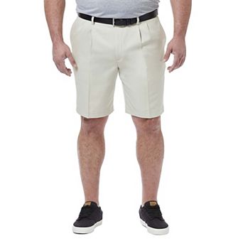 Big & Tall Haggar® Cool 18 PRO Classic-Fit Pleated Shorts