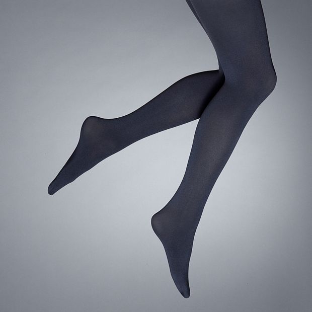 Plus Size Simply Vera Vera Wang Opaque Control-Top Tights