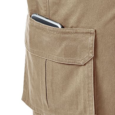 Big & Tall Haggar Straight-Leg Flat-Front Stretch Cargo Shorts