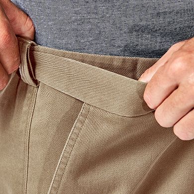 Big & Tall Haggar Straight-Leg Flat-Front Stretch Cargo Shorts