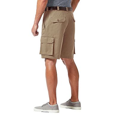 Big & Tall Haggar Straight-Leg Flat-Front Stretch Cargo Shorts