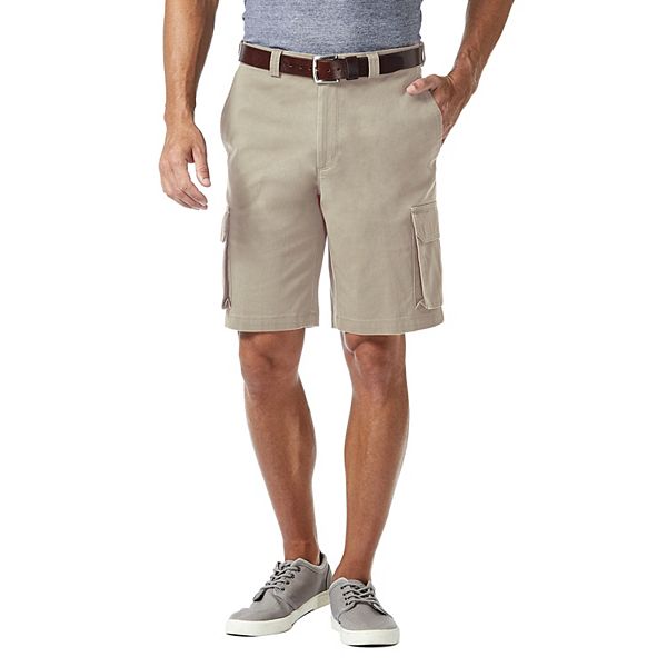 Big & Tall Haggar Straight-Leg Flat-Front Stretch Cargo Shorts