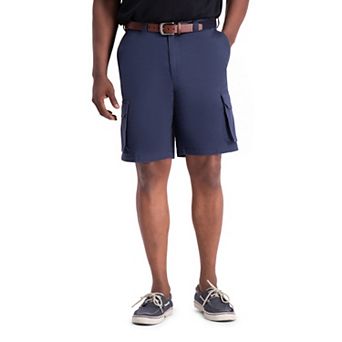 Big & Tall Haggar Straight-Leg Flat-Front Stretch Cargo Shorts