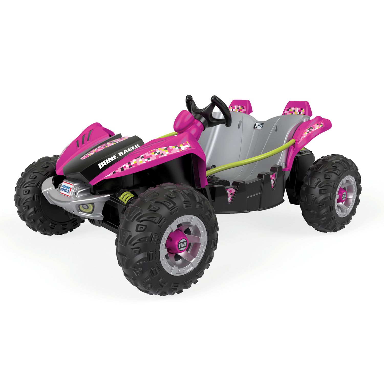 pink tractor power wheels