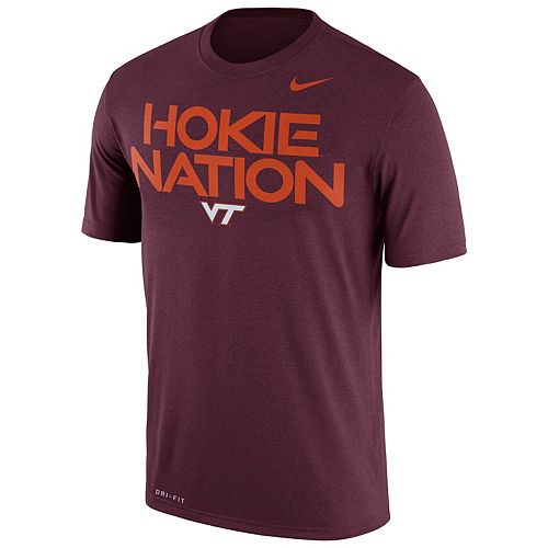 virginia tech nike long sleeve