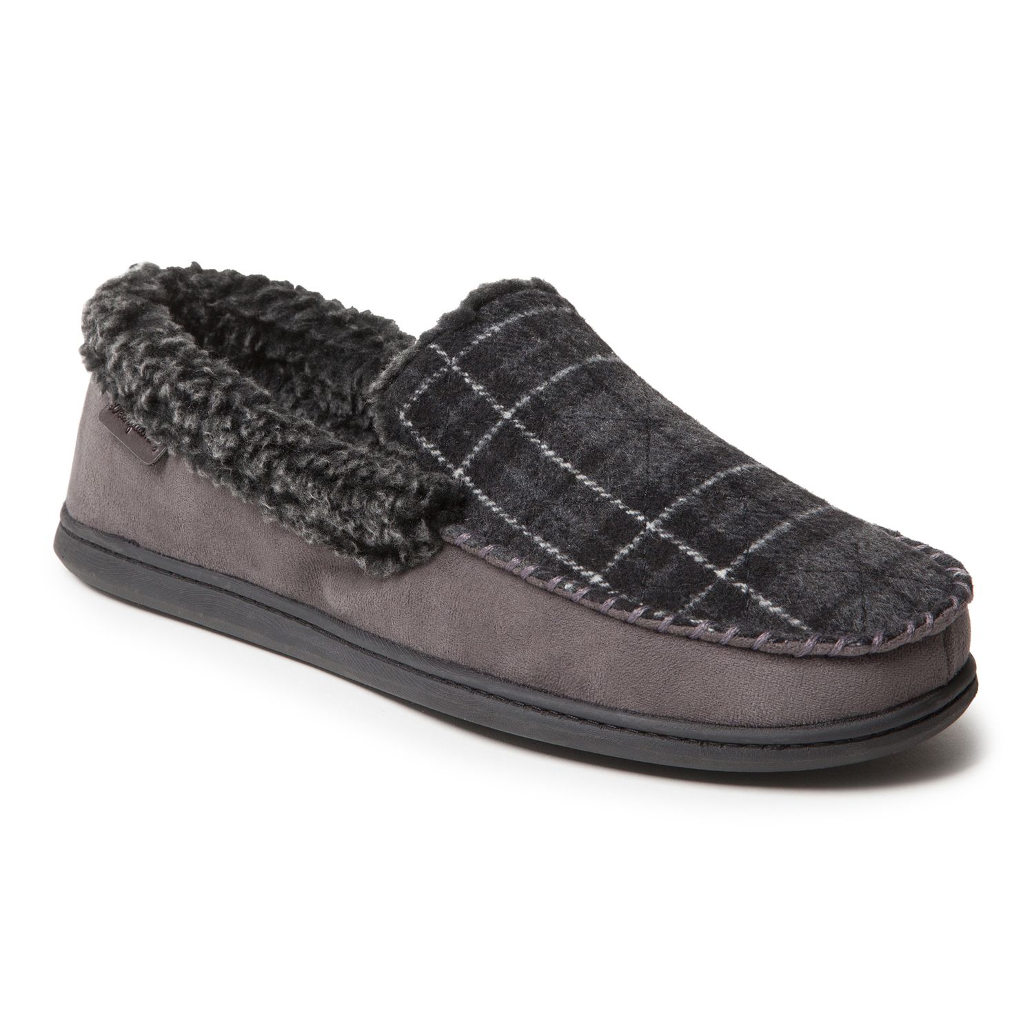 dearfoam mens slippers wide width