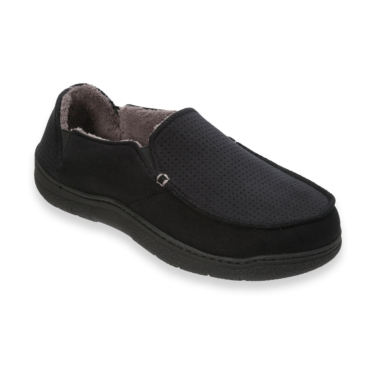 men's dearfoam wide width slippers