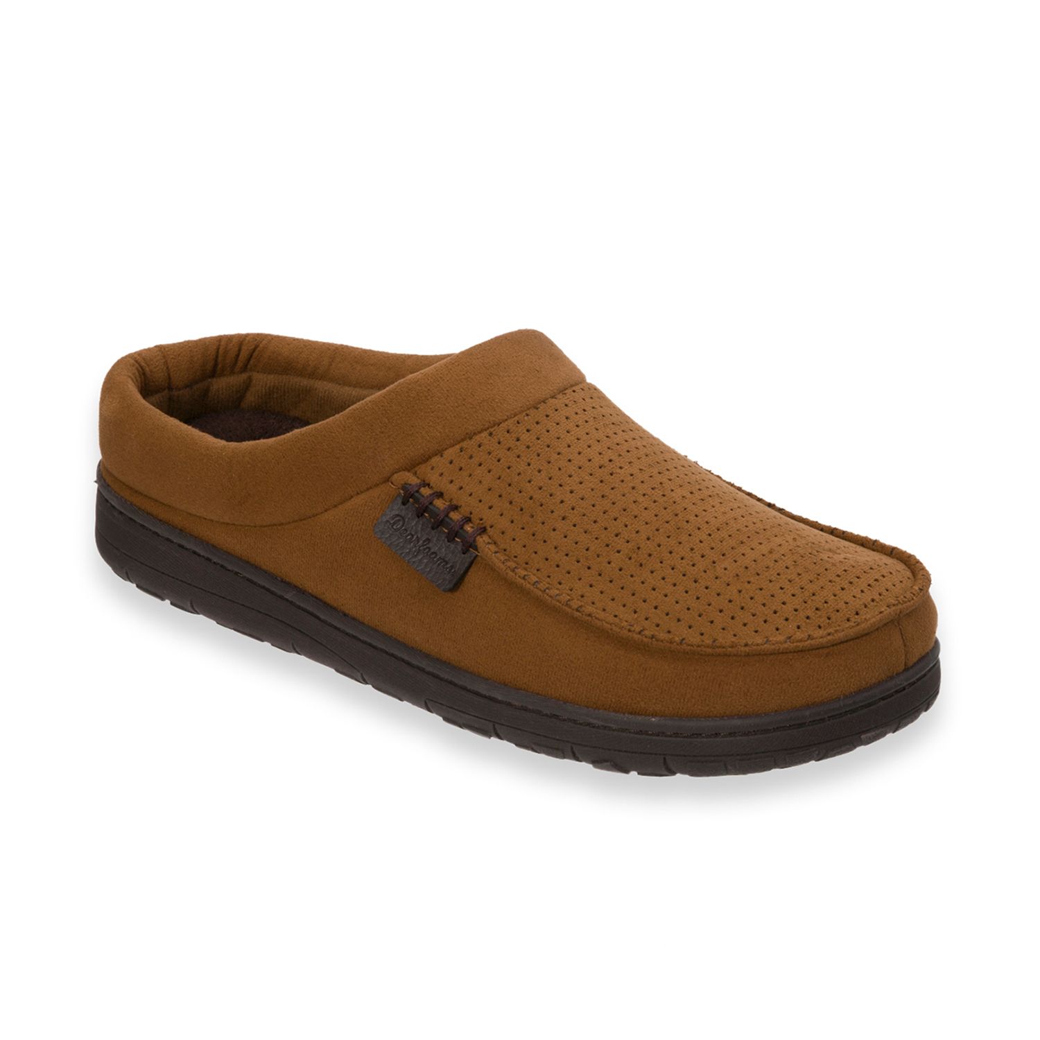 mens dearfoam clog slippers