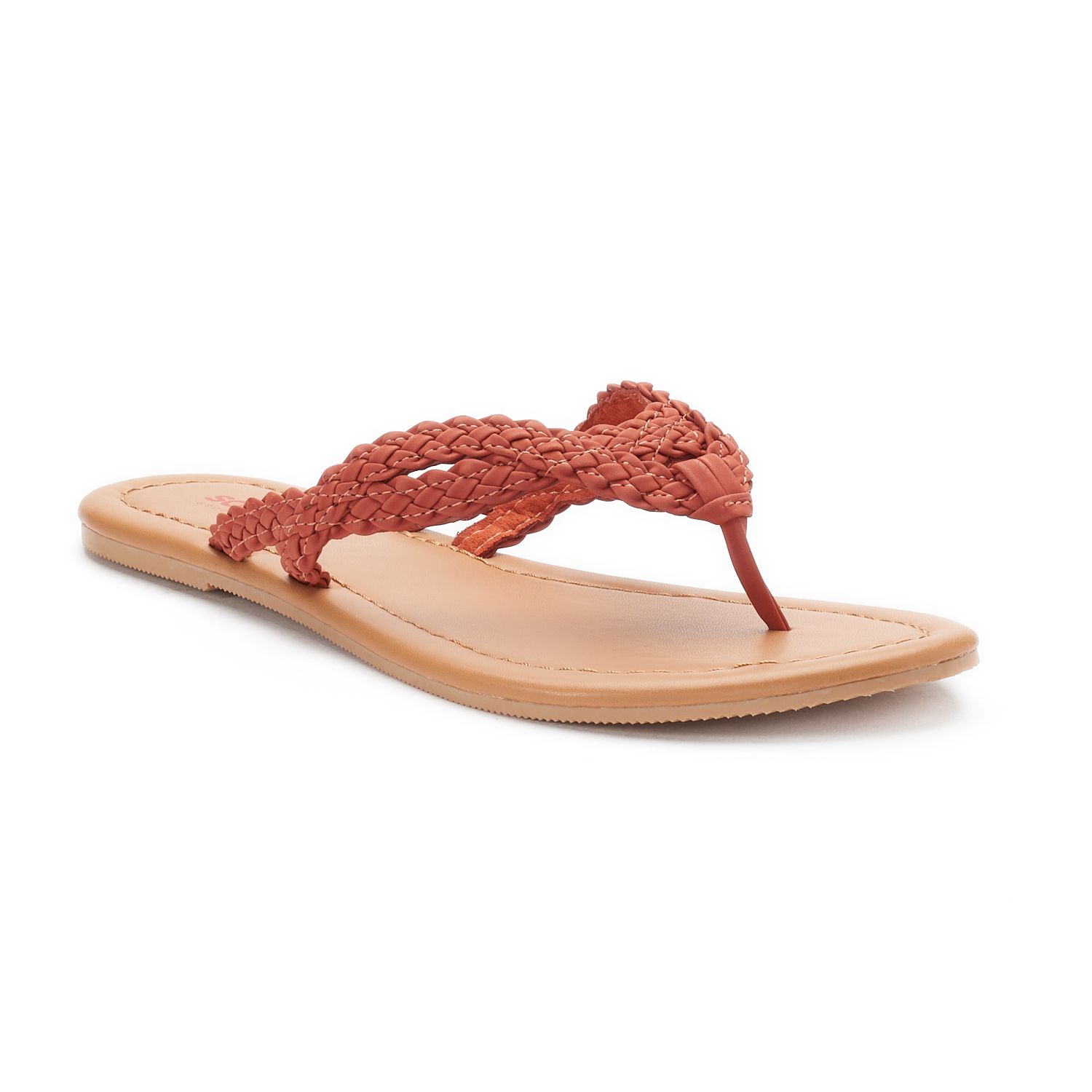 slip on thong sandals