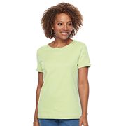 Women's Croft & Barrow® Essential Classic Crewneck Tee