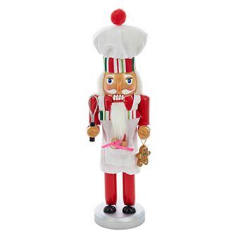 Kurt Adler Chef Nutcracker Christmas Table Decor